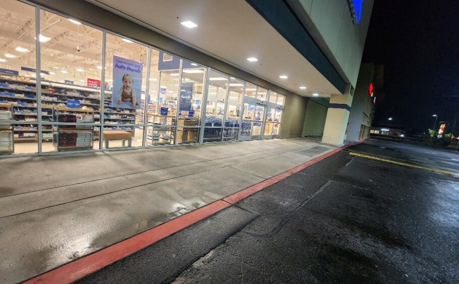 Clean Surface crew completing commercial exterior cleaning