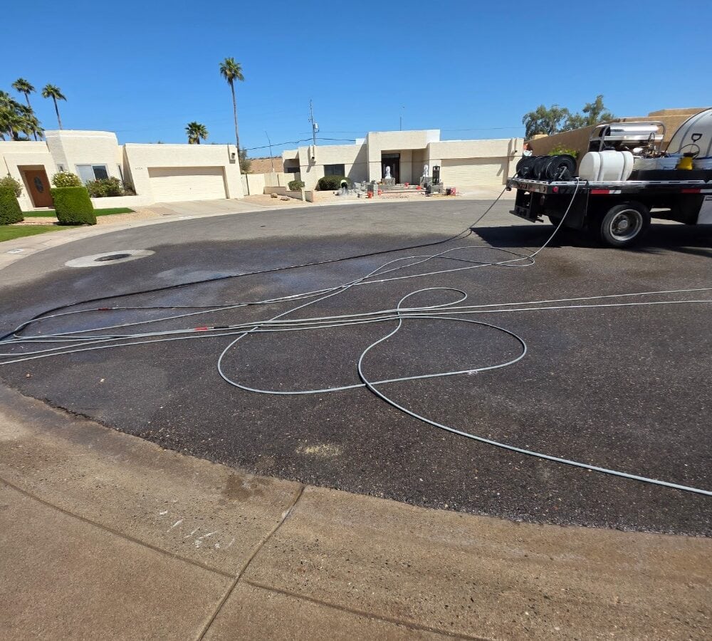 Clean Surface pressure-washing project in Arizona