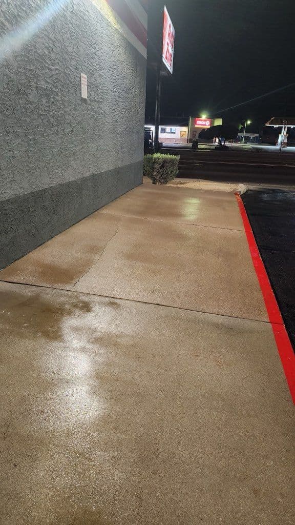 Project Pressure Washing at AutoZone in Phoenix image