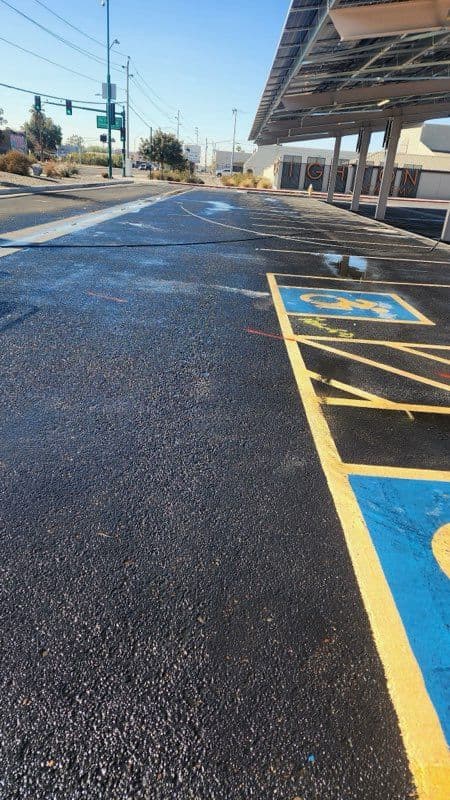 Project Phoenix Parking Lot Revitalized with Expert Cleaning image